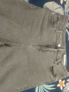 Stylish Gray Denim Jeans