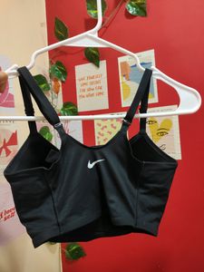 Nike Lightly Padded Dri Fit Training Bra In M Size
