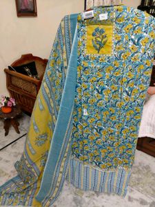 Pure Cotton Designer Suit
