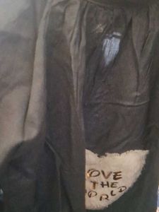 Grey &#39;Love the World&#39; Tunic