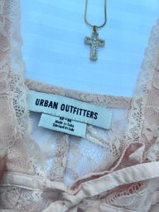 Urban Outfitters Lace Tie-Front Cami Top