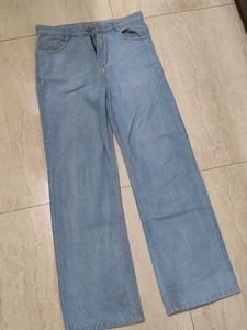 Wide Leg Denim Jeans