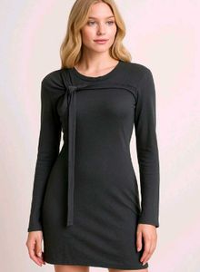 Chic Black Tie Dress