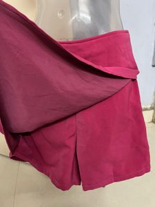 Newme Branded Wrapup Mini Skirt