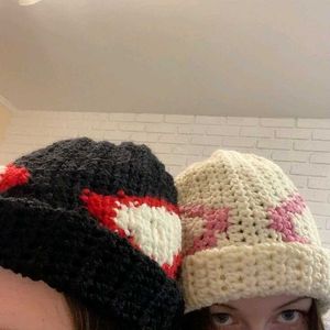 ✩₊˚⋆🕸️Crochet Spiderman beanies🕸️✩₊˚⋆