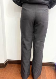 Charcoal High Waist Formal Pant