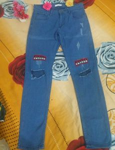 Ripped Denim Jeans
