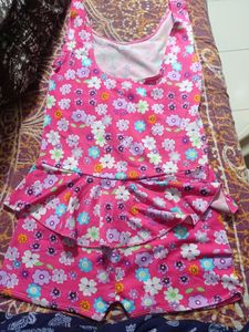 Swimming Costume For 4-7 Years Old Girl
