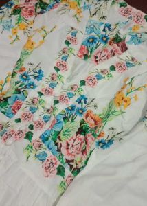 Floral Print Fit &amp; Flare Dress