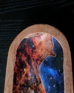 Simply Vedic Dual Wooden Incense Sticks Holder.