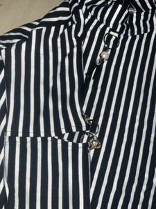 Crop Top With Designer Sleeves