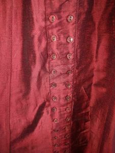 Anarkali Kurta With Churidar Sleeves