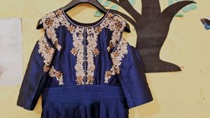 Elegant Blue Ethnic Gown😍🎉