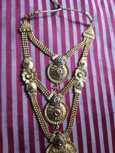 Vintage Gold-Tone Indian Necklace