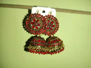 3 Jhumka Earrings Combo