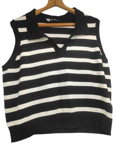 Striped Sleeveless Top