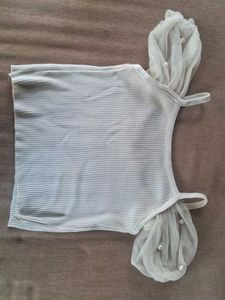 Cute Pearl Sleeve Top