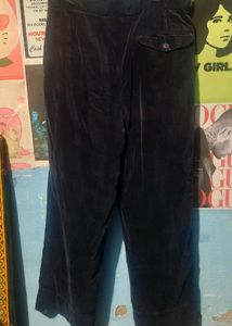 Velvet Courdary Flared Pant
