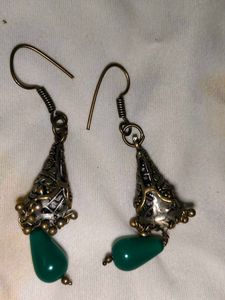 Oxidised Boho Style Earring Trio Combo