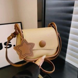 Cute Beige Crossbody Bag