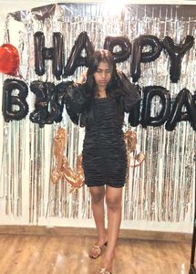 Black Bodycon Mini Dress