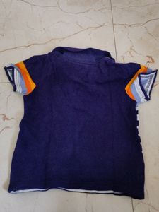 Boy&#34;s T-shirt, 18-24 Mnth, Navy Blue