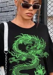Dragon Graphic Black T-Shirt
