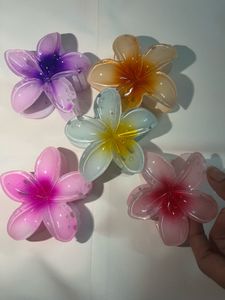 Flower Hair Claw Clips