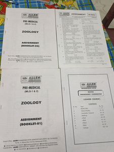 Exclusive Allen Practice Sheets. For Neet And Jee.