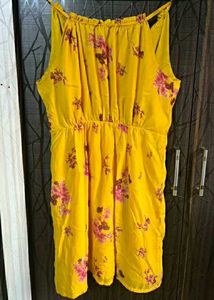 Faballey Yellow Dress With Tag