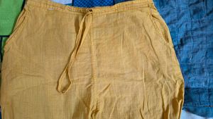 Khadi Cotton Kurti With Pant