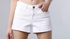 White Shorts