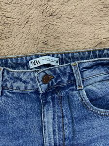 Mom fit little stretch mid wash Jeans