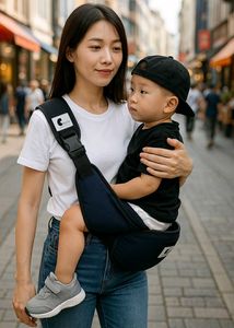 Double Shoulder Baby Carrier – Hip Seat Design