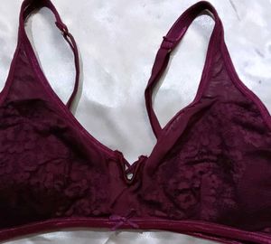 Burgundy Everyday Bra