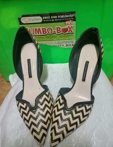 Chevron Kitten Heels ₹1500