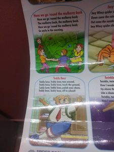 English Rhymes Chart For Kids