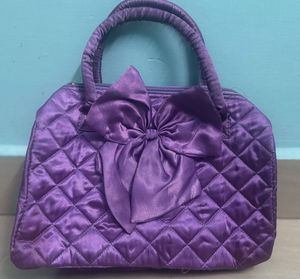 Purple Bow Handbag