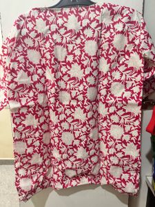 Floral Print Kurta