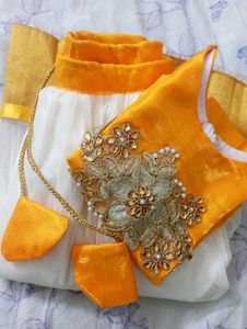 Skirt And Blouse For Girls