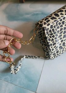 Chetah Print Sling Bag