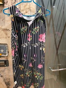 Floral Stripe Dress