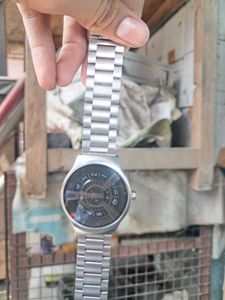 Unique FIZIX Silver Watch