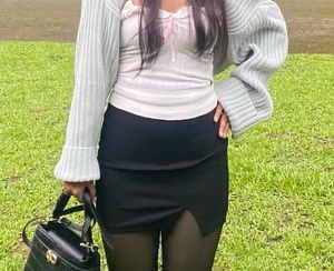 Mini Black Skirt