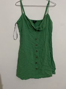 Green Button Down Dress (unused)