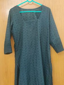 Black Kurta (Fit To 34-36 Bust Size)