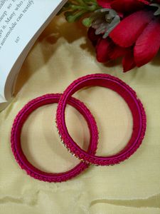 Handmade Silk Bangles🩷