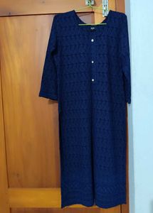 Navy Blue Kurta Top