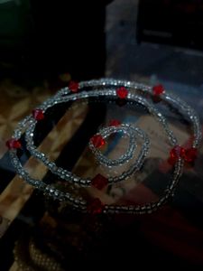 Red Beaded Bracelet
