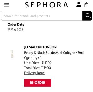 Jo malone peony and blush suede pocket perfume